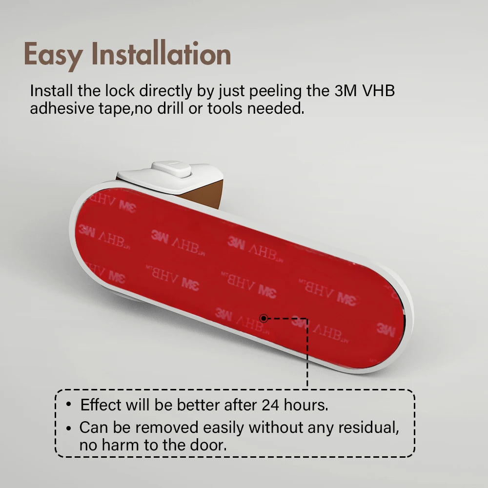 SecureGuard™ Door Lever Lock security – Child, Pet & Home Hotel Safety bad person