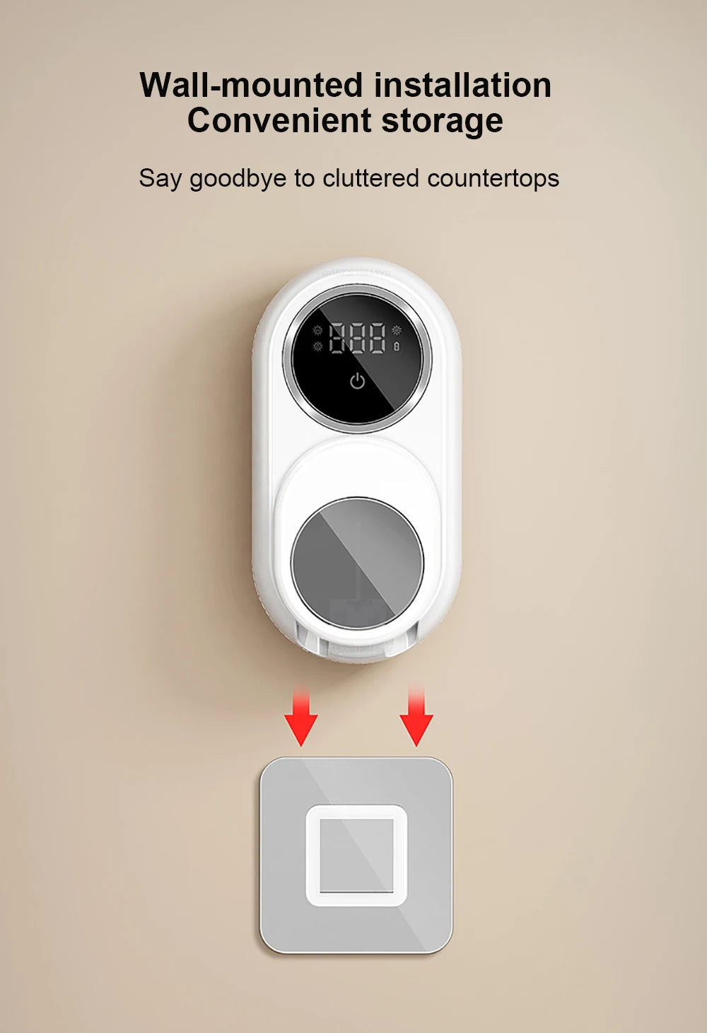 Smart UV Toothbrush Sterilizer & Dryer – Wireless Rechargeable Wall-Mount Design