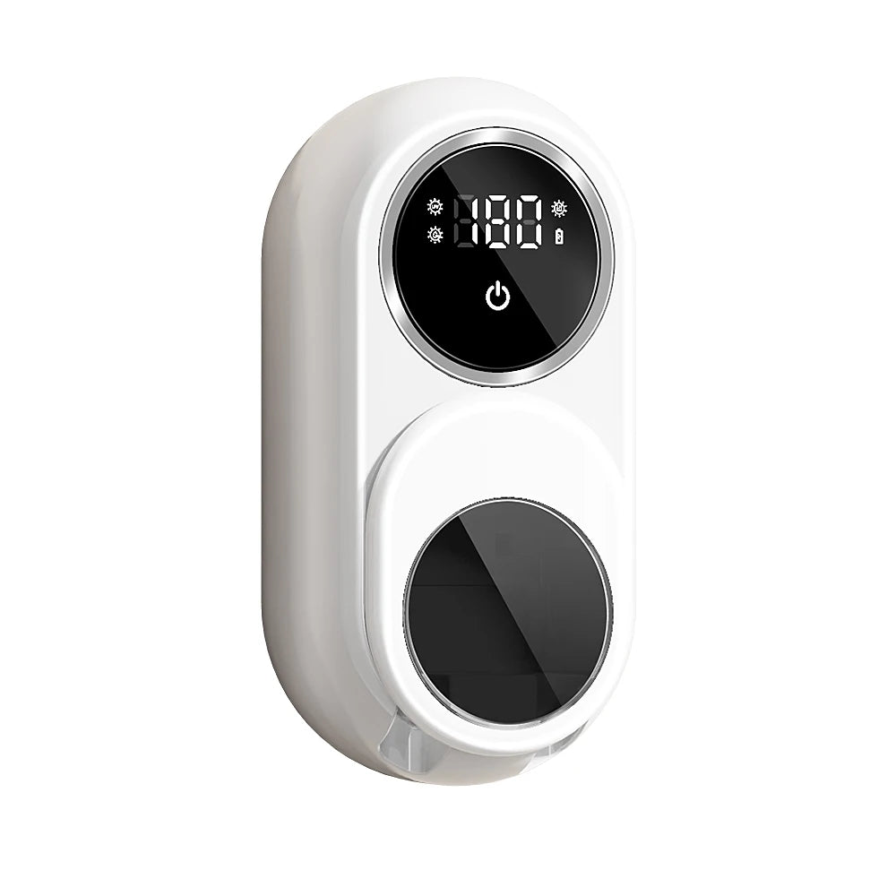 Smart UV Toothbrush Sterilizer & Dryer – Wireless Rechargeable Wall-Mount Design