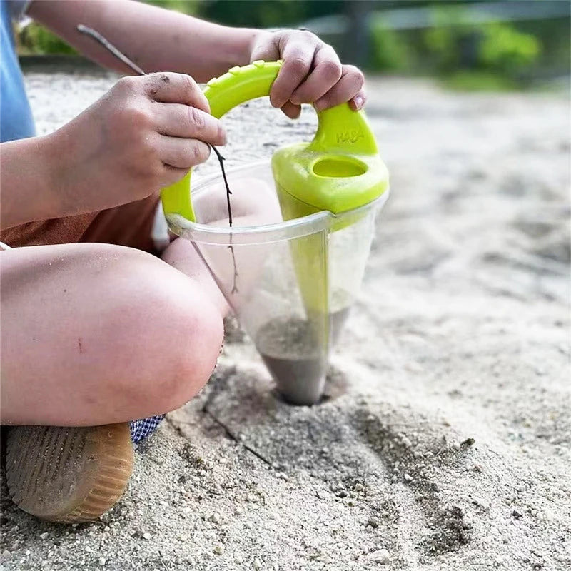 BeachFlow™ Sand Funnel Toy – Creative Sand Waterfall Maker for Kids | Outdoor Beach & Sandbox Fun